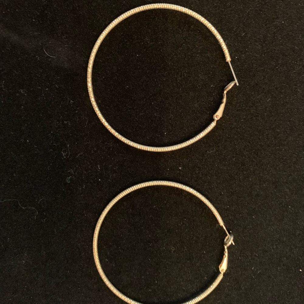 Hoop earrings